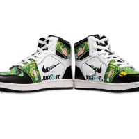 Nike Air Jordan 1 Rick and Morty Just Rick It