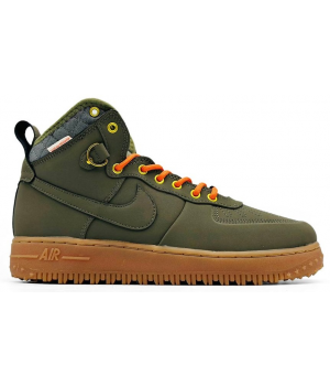 Nike Air Force 1 Lunar Duckboot Winter Water Shield Autumn Olive