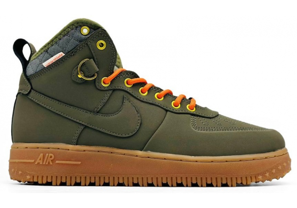 Nike Air Force 1 Lunar Duckboot Winter Water Shield Autumn Olive