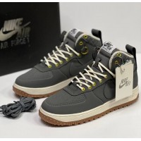 Nike Air Force 1 Lunar Duckboot Winter Water Shield Autumn Grey