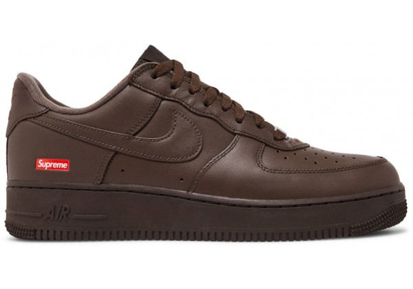 Supreme x Nike Air Force 1 Low Baroque Brown