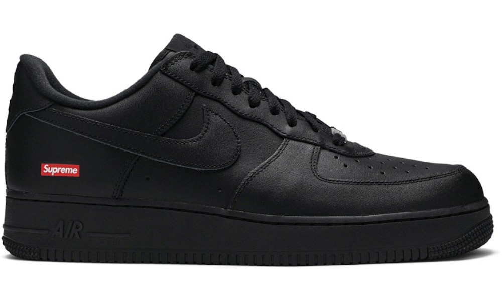 Supreme x Nike Air Force Low Box Logo Black