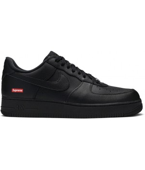 Supreme x Nike Air Force 1 Low Box Logo Black