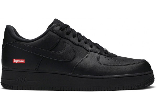 Supreme x Nike Air Force 1 Low Box Logo Black