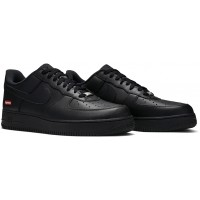 Supreme x Nike Air Force 1 Low Box Logo Black
