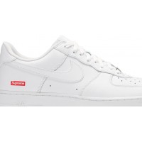 Supreme x Nike Air Force 1 Low Box Logo White