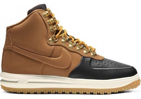 Кроссовки Nike Lunar Force 1 Duckboot 18 Tan Black