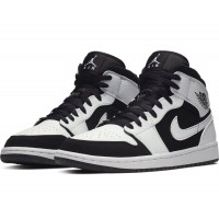 Nike Air Jordan 1 Mid Black White