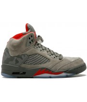 Nike Air Jordan 5 Retro Dark Stucco University Red