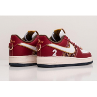 Nike Air Jordan Dior Low красные с белым