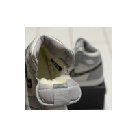 Nike Dior Air Jordan серые зимние