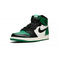 Nike Air Jordan 1 High Pine Green с мехом