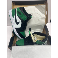 Nike Air Jordan 1 High Pine Green с мехом