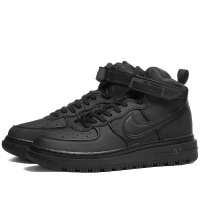 Nike Air Force 1 Mid Gore Tex All Black с мехом