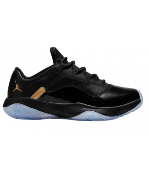 Nike Air Jordan 11 CMFT Low черные с золотым