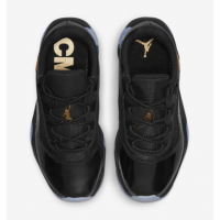 Nike Air Jordan 11 CMFT Low черные с золотым