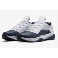 Nike Air Jordan 11 CMFT Low белые с синим