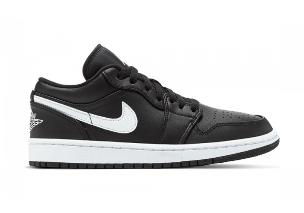 Nike Air Jordan 1 Low черные с белым