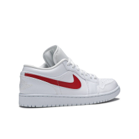 Nike Air Jordan 1 Low белые с красным