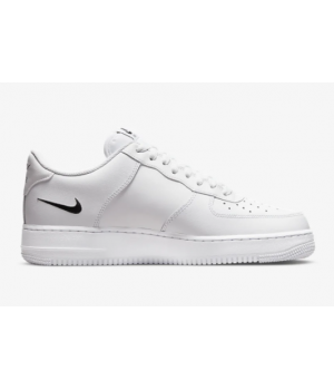 Кроссовки Nike Air Force 1 белые с логотипом