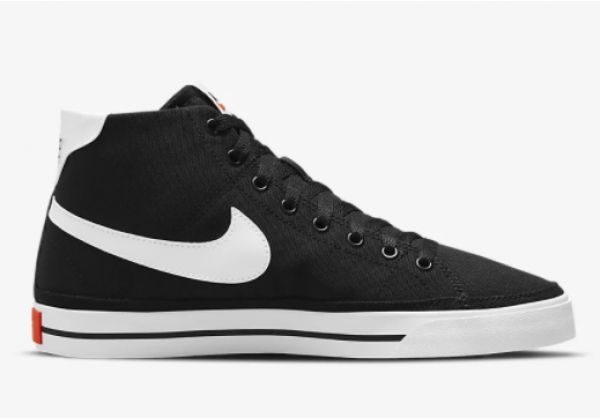 Кроссовки Nike Court Legacy Canvas Mid черные