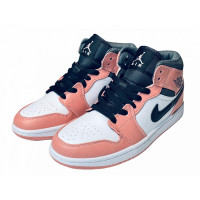 Nike кроссовки Air Jordan 1 Retro Mid Peach Quartz