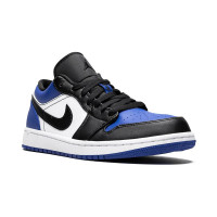Nike кроссовки Air Jordan 1 Low Blue синие с черным