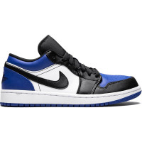 Кроссовки Nike Air Jordan 1 Low Blue синие с черным
