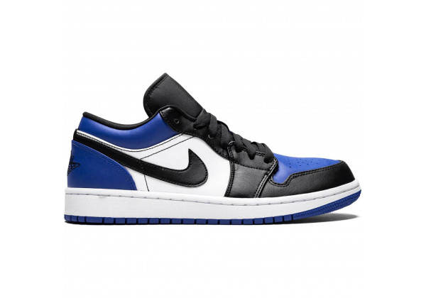 Кроссовки Nike Air Jordan 1 Low Blue синие с черным