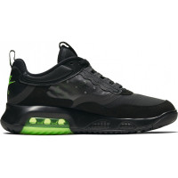 Кроссовки Nike Air Jordan 200 черные с зеленым