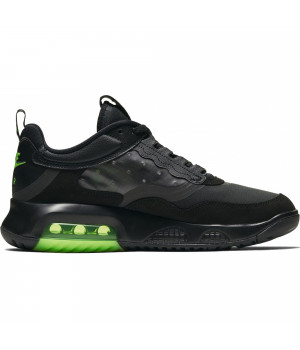 Кроссовки Nike Air Jordan 200 черные с зеленым