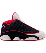Кроссовки Nike Air Jordan 13 Retro черные с красным