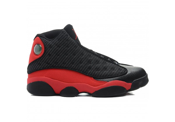 Кроссовки Nike Air Jordan 13 Retro красные с черным