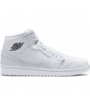 Кроссовки Nike Air Jordan 1 Retro моно белые