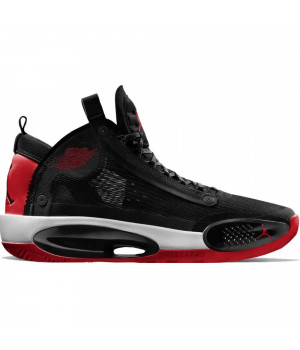 Кроссовки Nike Air Jordan XXXIV PF черные с красным