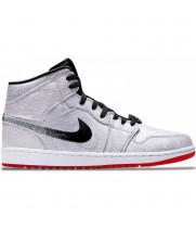 Nike кроссовки Air Jordan 1 Edison Chen X Fearless белые