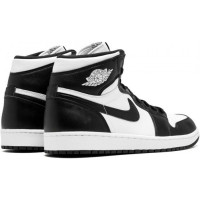 Nike Air Jordan 1 Retro White/Black черно-белые