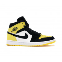 Nike кроссовки Air Jordan 1 Retro Low Yellow/Black