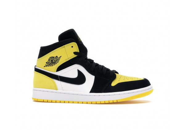 Nike кроссовки Air Jordan 1 Retro Low Yellow/Black