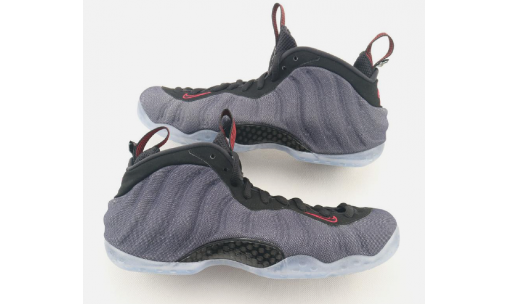 air foamposite one denim