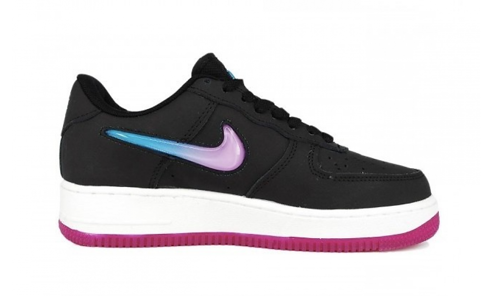 air force 1 black and purple