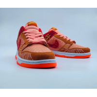 Nike Air Jordan 1 красные с бежевым