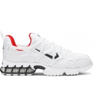 Stussy x Nike Air Zoom Spiridon Cage 2 White Red Kukini