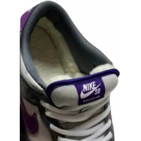 Nike Air Force 1 SB Dunk Purple Pigeon зимние