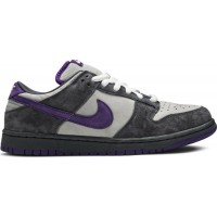 Nike Air Force 1 SB Dunk Purple Pigeon зимние