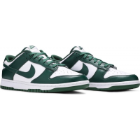 Nike Air Force 1 SB Dunk Low Team green с мехом