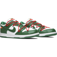 Кроссовки Nike Dunk Low White Pine Green