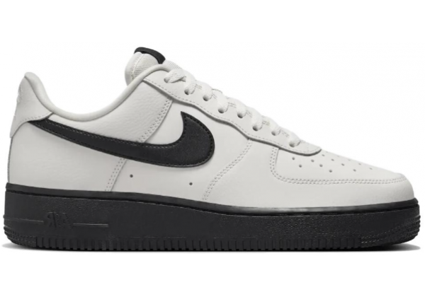 Nike Air Force 1 Low White Black с мехом