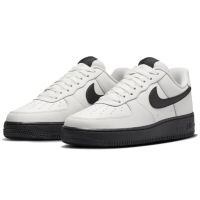 Nike Air Force 1 Low White Black с мехом