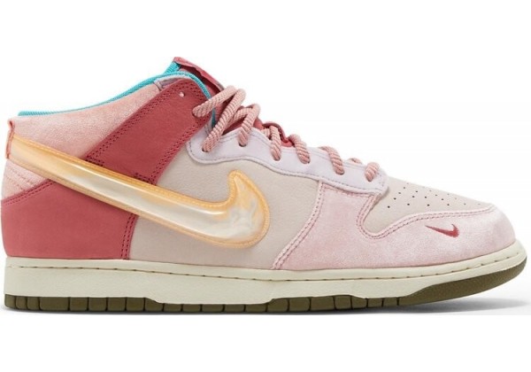 Nike Dunk Mid Social Status Free Lunch Strawberry Milk